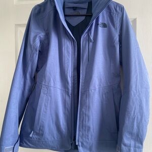 The North Face periwinkle blue ski Jacket